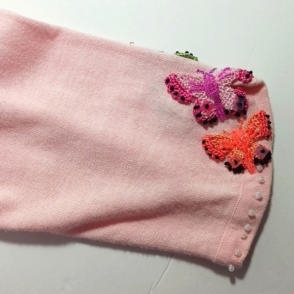 Storybook Knits 3 Piece Pink Skirt Set. - Picture 12 of 13